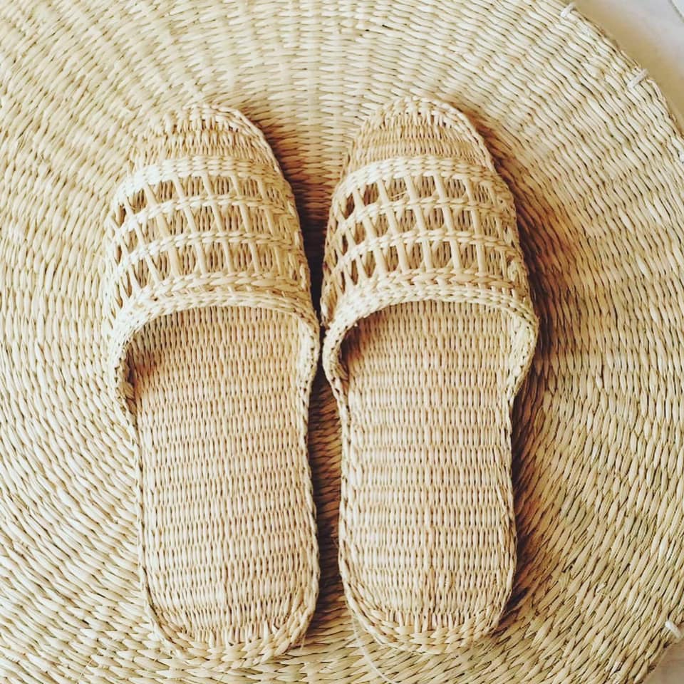 seagrass slippers